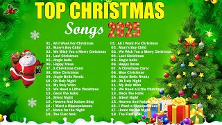 Top Christmas Songs Playlist 🎄 Merry Christmas 2025 🎅🏼 Best Christmas Medley 2025 [upl. by Namajneb]