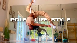 DAY IN MY LIFE ☆ PRO POLE DANCER ☆ CHOREOGRAPHY ☆ TRAINING FOR A SHOW [upl. by Neelie]