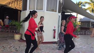 Dancing lessons in hotel Meliá Cayo Coco [upl. by Phene]