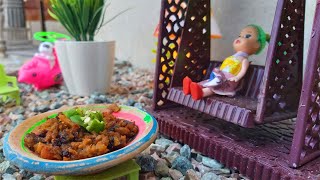 Miniature Beef Keema  How to Make Mini Minced Meat  Tiny Food Secrets New Recipe With New Style [upl. by Anamuj541]