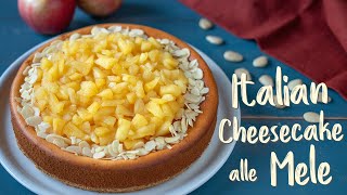 CHEESECAKE ITALIANA ALLE MELE DI BENEDETTA Ricetta Facile  APPLE ITALIAN CHEESECAKE Easy Recipe [upl. by Papert]