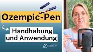 Wie Sie Ihren Ozempic Pen richtig und sicher anwenden deutsch [upl. by Jarrett]