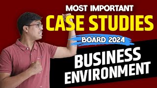 Most Important Case Studies  Business environment  Class 12 Business studies Board exam 2024 [upl. by Dreda291]