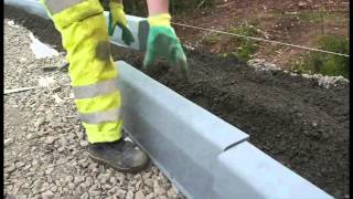 How to lay Kerbs  Aggregate Industries Durakerb [upl. by Dena]