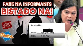 BISTADO NA ANG MGA PEKENG INFORMANTS MARY GRACE PIATTOS [upl. by Adnawt]