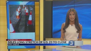 US23 closure [upl. by Tayyebeb]