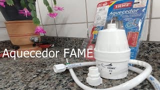 Aquecedor de Água Elétrico Fame 110v Dica Do Dia [upl. by Ludovico]