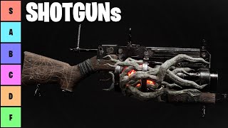 Shotgun Weapon Tier list  Remnant 2 [upl. by Ricki]