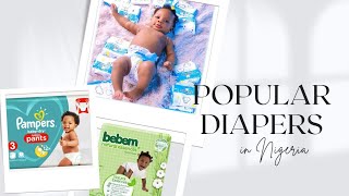 The most Popular Baby Diapers in Nigeria babydiapers diapersbrands [upl. by Drawyah794]