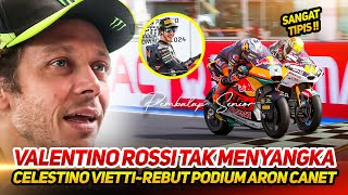 BARU PERTAMA KALI🔥CELESTINO VIETTI JUARA REBUT PODIUMARON CANET DIPERMALUKANVALENTINO ROSSI BANGGA [upl. by Japheth]