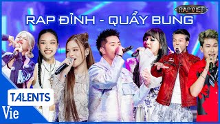 Tổng hợp những bản rap đỉnh quẩy điên đảo gây tiếng vang tại Rap Việt 2024 [upl. by Calore]