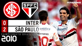 Inter 0x2 São Paulo  2010  O 1º GOL DE FERNANDÃO NO TRICOLOR NA LEI DO EX NO BEIRA RIO [upl. by Collete765]