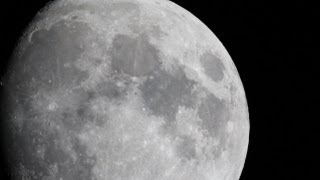 Waxing Gibbous Moon Phase HD [upl. by Selry]