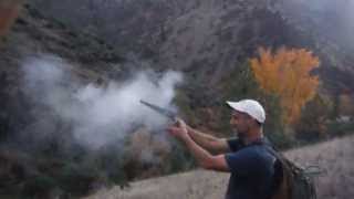 Shooting Black Powder 44 caliber Traditions Replica Revolver [upl. by Ngo303]