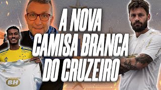 🔥 A NOVA CAMISA BRANCA DO CRUZEIRO COM O NETO NA DIVULGAÇÃO CONFIRA OS DETALHES [upl. by Ojadnama]