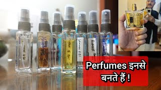 POPULAR AROMA CHEMICALS IN PERFUMES PART1  Iso E Ambroxan Black Agar Orris [upl. by Ainot]