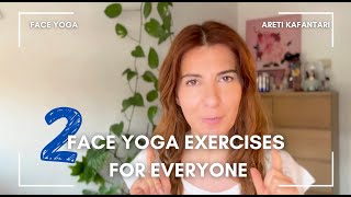 Face Yoga for everyone  Face Yoga  Areti Kafantari [upl. by Reniti]