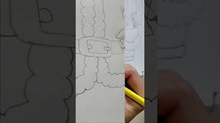 Santa Claus pencil drawingviralvideo drawing art ytshorts [upl. by Darum2]