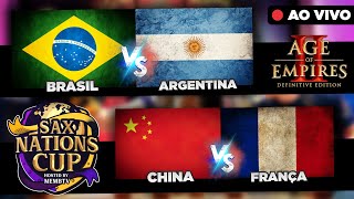 Brasil x Argentina  França x China  ➡️ SAX Nations Cup  Hosted by MembTV [upl. by Telfer]