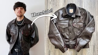 I Reached The FINAL Boss Of Leather Jackets  Aero Leather Type 3 [upl. by Enytnoel]