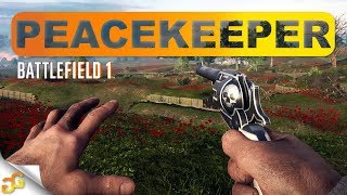 BF1 PEACEKEEPER Gameplay Secret Tunnel Easter Egg  Battlefield 1 How to Unlock the peacekeeper [upl. by Sunny]