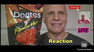 Reaction to Doritos Flamin Hot Mystery Flavor Revealed [upl. by Trixie]