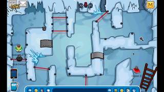 Club Penguin  Operation Hibernation Great Snow Race 2011 [upl. by Selinda]