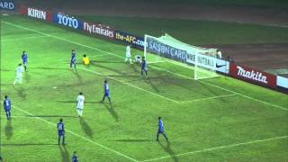 Thailand vs Uzbekistan AFC U19 Championship 2014 Quarter Final [upl. by Odnam]