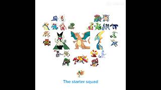 All starters pokemon ￼ [upl. by Nnaassilem]