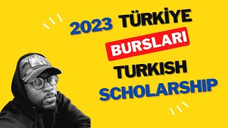 How to apply for Turkiye Burslari Scholarship 2023 [upl. by Fesuy]