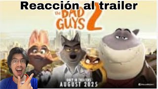 Reacción al trailer de LOS TIPOS MALOS [upl. by Ecital904]