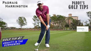 How to Use Gravity When Chipping  Paddys Golf Tips 41  Padraig Harrington [upl. by Uel]