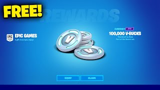 How to Get FREE VBUCKS in Fortnite 2024 [upl. by Brittne174]