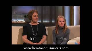 Ellen Degeneres discusses Keratoconus Treatments [upl. by Anirbys587]