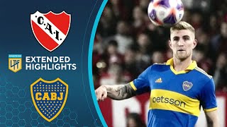 Independiente vs Boca Juniors Extended Highlights  Argentina LPF  CBS Sports Golazo [upl. by Annotahs]