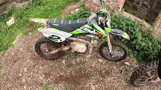 Mad Ian bought a M2R KMXR 125 Pitbike amp we went to Drumclog 🤷‍♂️😎🔥ft KTM 450 [upl. by Weywadt]