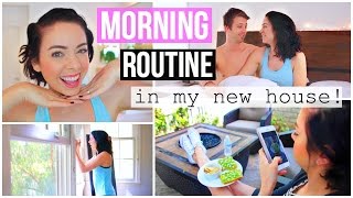 Spring Morning Routine IN MY NEW HOUSE 2016 [upl. by Lerud]