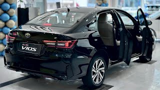 All new Toyota Vios  13L Luxury Sedan  Attitude Black Mica Color [upl. by Gibun131]