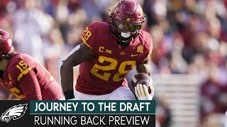 Previewing the 2022 Running Back Draft Class  Journey to the Draft [upl. by Aylatan]