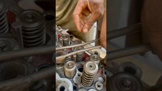 How to Valve lock adjustment amazing skills shortsfeed automobile shorts [upl. by Pratte]