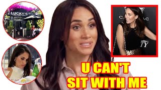 ZERO MANNERS Rare Clip Shows Meg Screaming At Her Assistant At Lucky Restaurant U CANT SIT W ME [upl. by Hairem732]