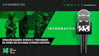 Informativo14 Operación Enjambre detienen a 7 funcionarios del EdoMex [upl. by Leahcym588]