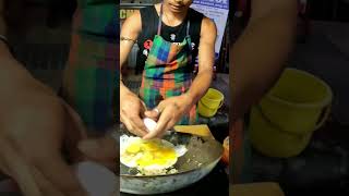 Egg Burji Selling In Street Of Kolkata streetfoodindia streetfood [upl. by Arny256]