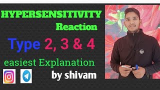 hypersensitivity type 23amp4 microbiology hypersensitivity reactions [upl. by Haelam]