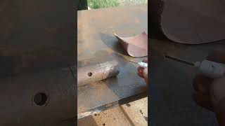 Pipe at 90 degree shorts welding [upl. by Yhtir]