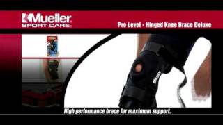 Mueller Pro Level Hinged Knee Brace Deluxe [upl. by Rani]