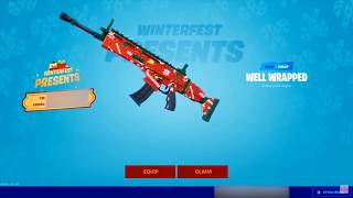 ALLE GESCHENKE vom Fortnite Winterfest🎁 Was ist in welchem Geschenk🤔 [upl. by Petulia303]