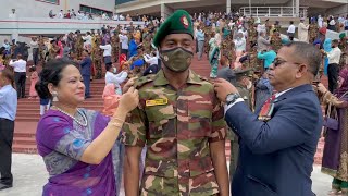 Proudest moment for a Military Cadet  Bangladesh Army [upl. by Sorgalim]