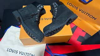 Louis Vuitton x Timberland Boot EARLY BIRD Review [upl. by Eniamahs679]