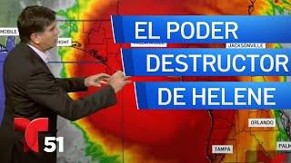 ¿Por qué el huracán Helene fue tan destructivo [upl. by Aniroz]